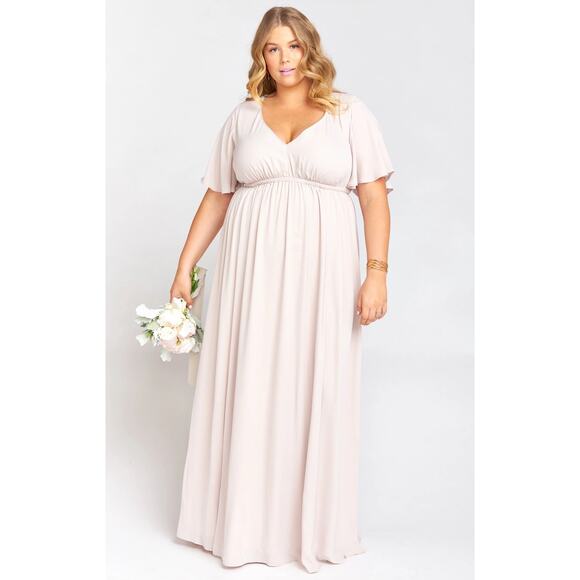 Show me your mumu Emily Empire Maxi Dress XL